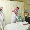 مدير الخدمات الطبية بوزارة الداخلية يعايد المنومين بمستشفى قوى الأمن بمكة المكرمة