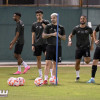 دعم شرفي واداري في تدريبات الشباب