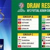 قرعة نهائيات كاس اسيا لكرة الصالات تضع منتخبنا في محموعة جيدة