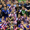 أتلتيكو مدريد يهزم ريال مدريد ويتوج بالسوبر الأسباني
