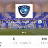 الحساب الرسمي لنادي الهلال في تويتر يصل إلى مليون متابع