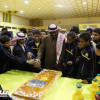 ماجد عبدالله يشارك براعم النصر فرحتهم ببطولة الرياض – صور