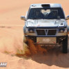 إبراهيم المهنا ثالث العرب في رالي أبوظبي