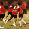 بالصور .. الوحدة يؤدي مرانه الرئيسي استعدادا للأنصار