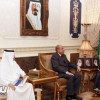 عبدالله بن مساعد يستقبل رئيس الاتحاد العربي