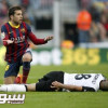 اصابة البا لاعب برشلونة بشد عضلي وشكوك حول مشاركته في لقاء سوسيداد