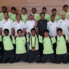 بعثة منتخب الناشئين تصل إلى قطر استعداداً لافتتاح كأس الخليج